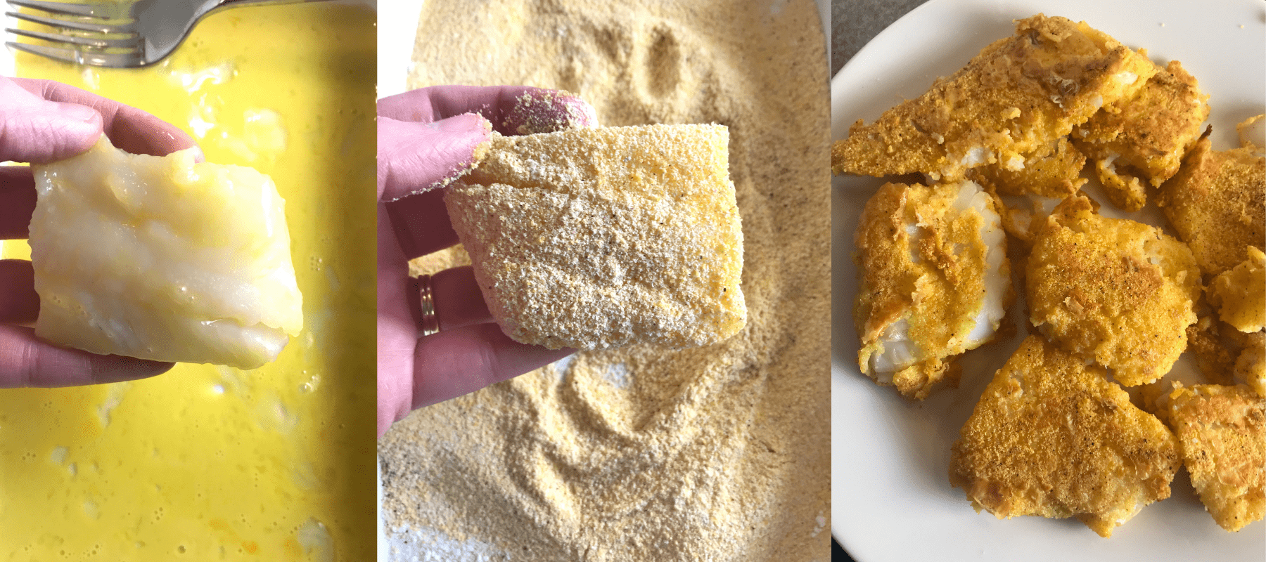 How to make delicious cornmeal crusted cod that is just 3 WW FreeStyle SmartPoints per serving!