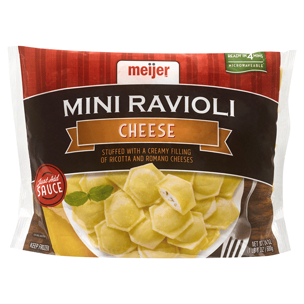 Meijer mini ravioli - can also be substituted with cheese tortellini