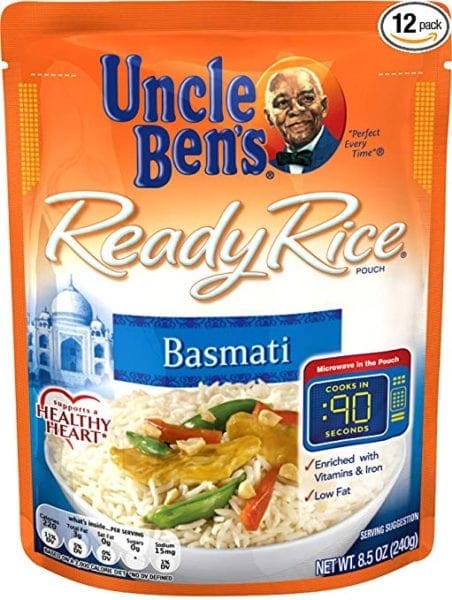 Uncle Ben's Basmati Ready Rice goes great with Hawaiian Shrimp Kabobs