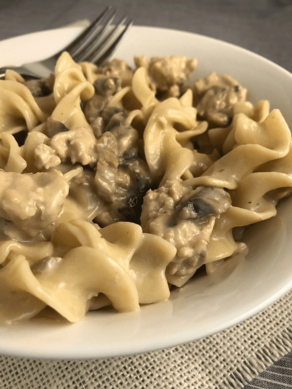 This creamy, flavorful ground turkey stroganoff on Meal Planning Mommie is the best. Just 4 WW FreeStyle SP per serving! So good!